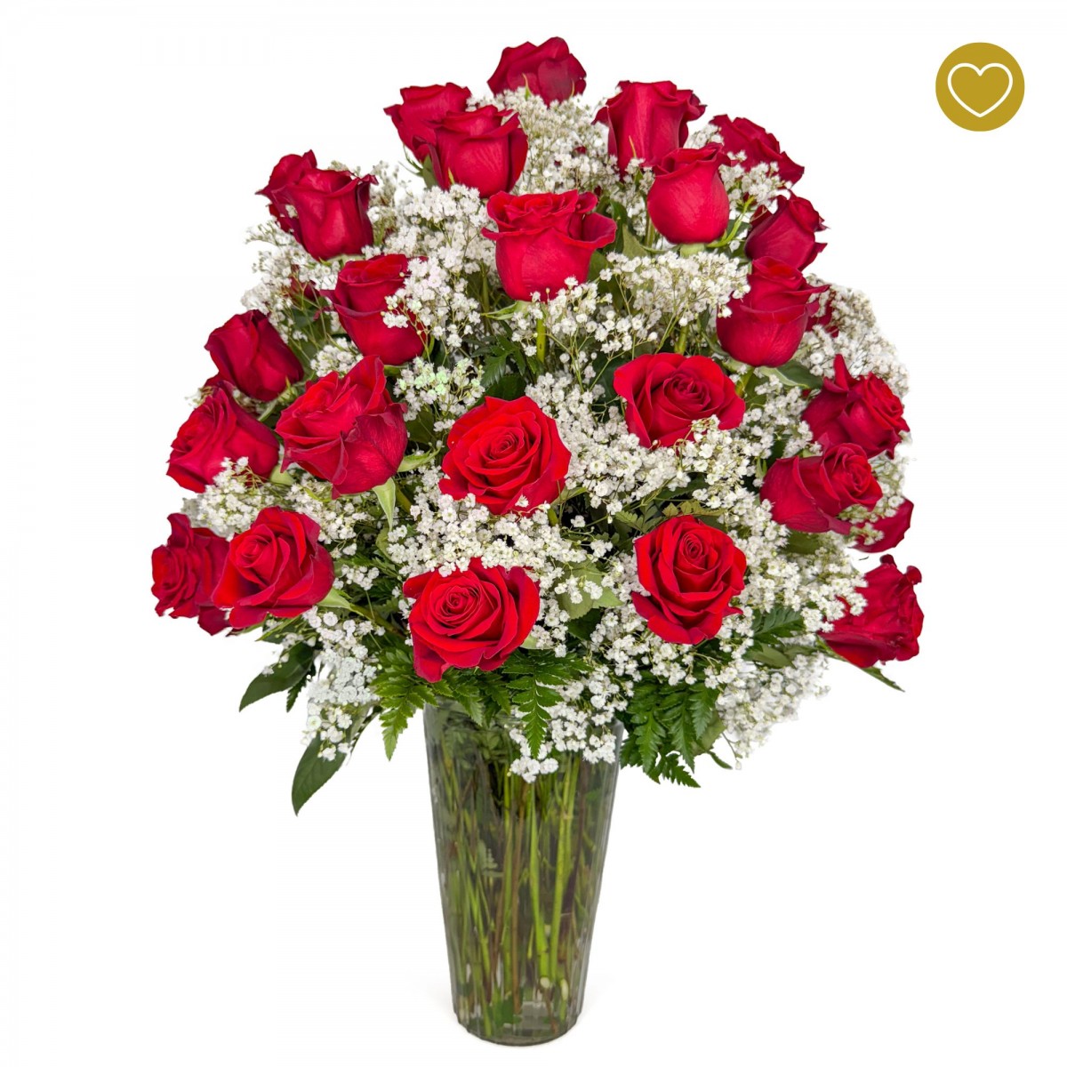3 Dozen Roses Red