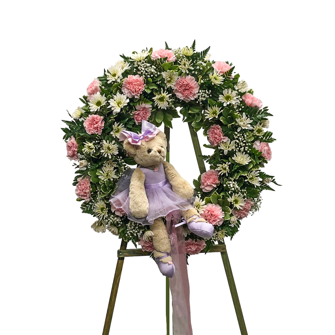 Baby Girl Classic Wreath