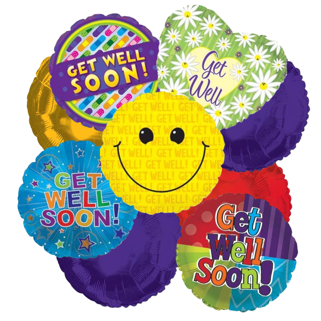Get Well Balloon Bouquet
