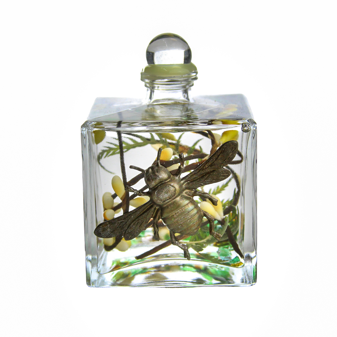 Lifetime Candle - Bumble Bee Cube