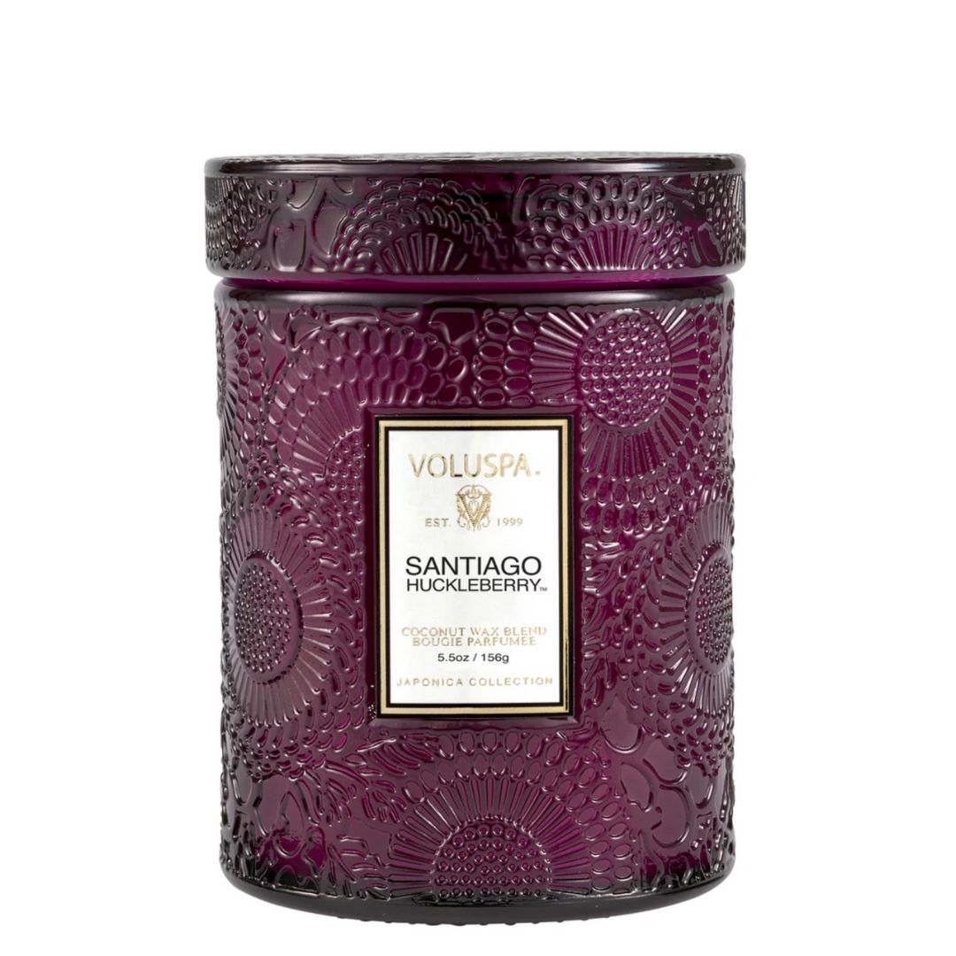 Santiago Huckleberry Small Jar Candle