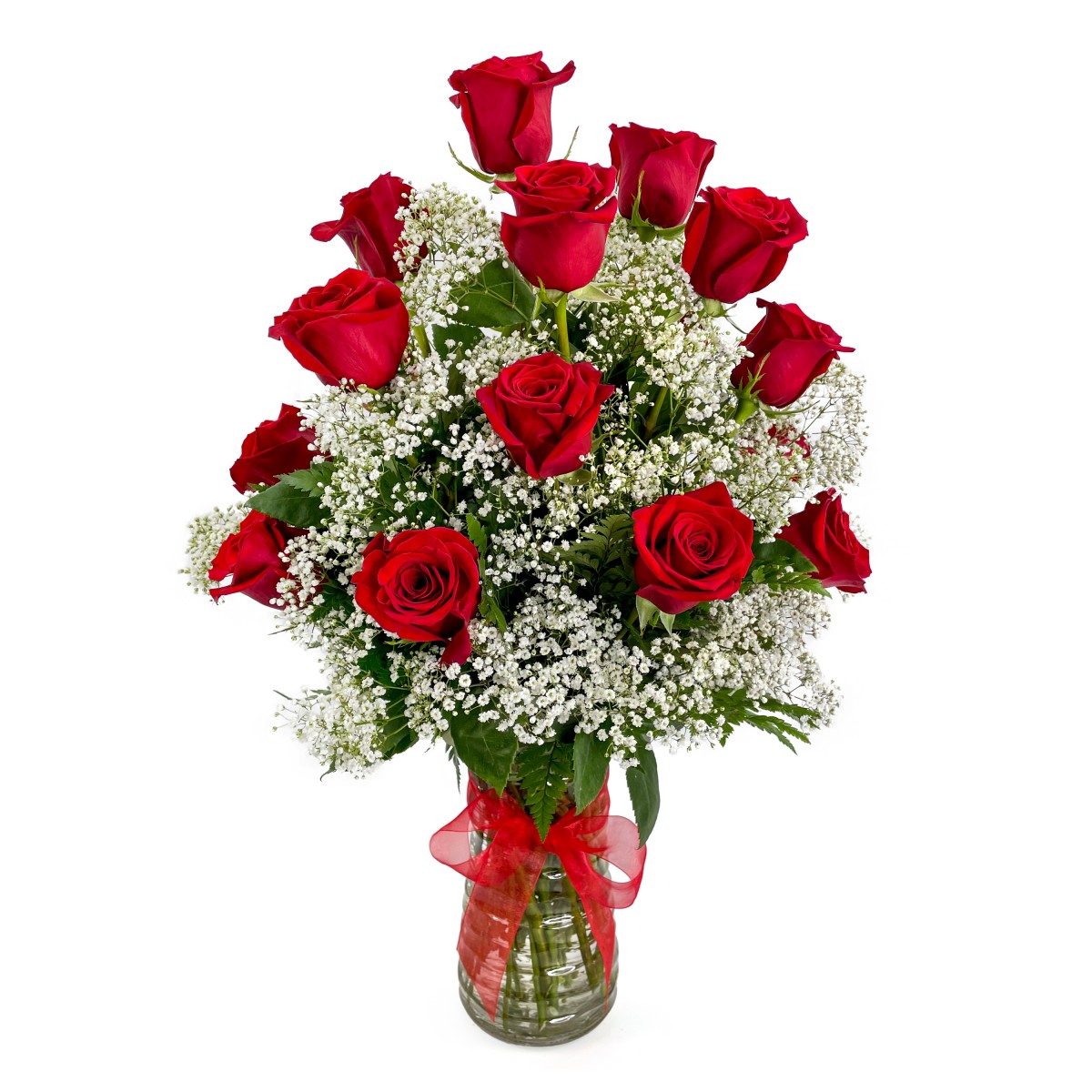 18 Roses Red