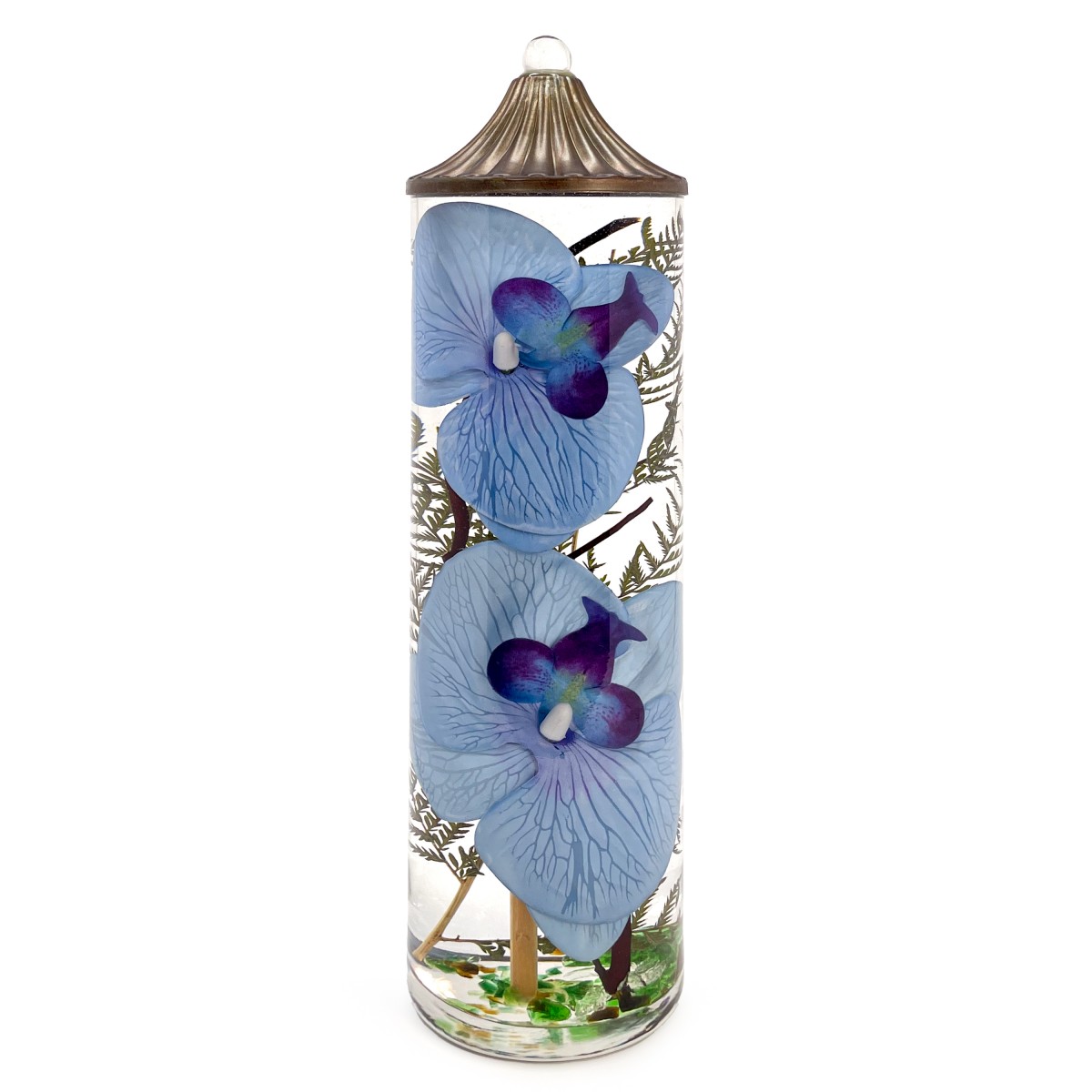 Lifetime Candle - Blue Orchid XL Cylinder