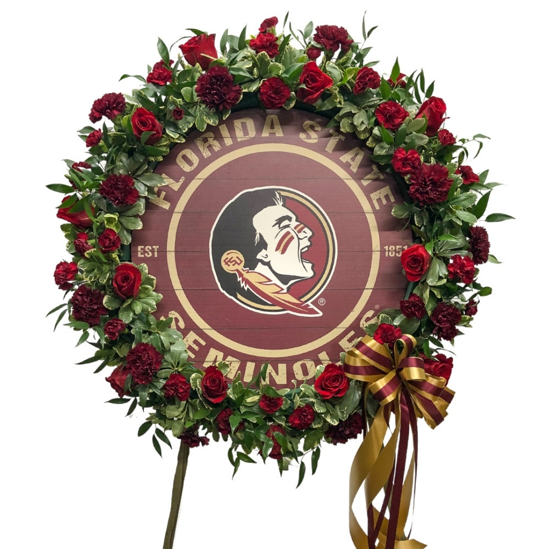 Seminole Logo Wreath