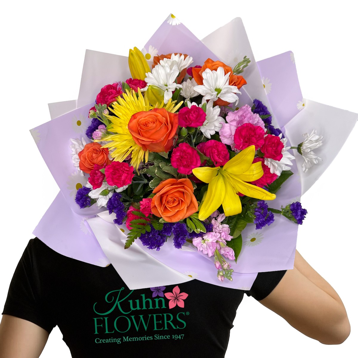 Little Sunshine Wrapped Bouquet