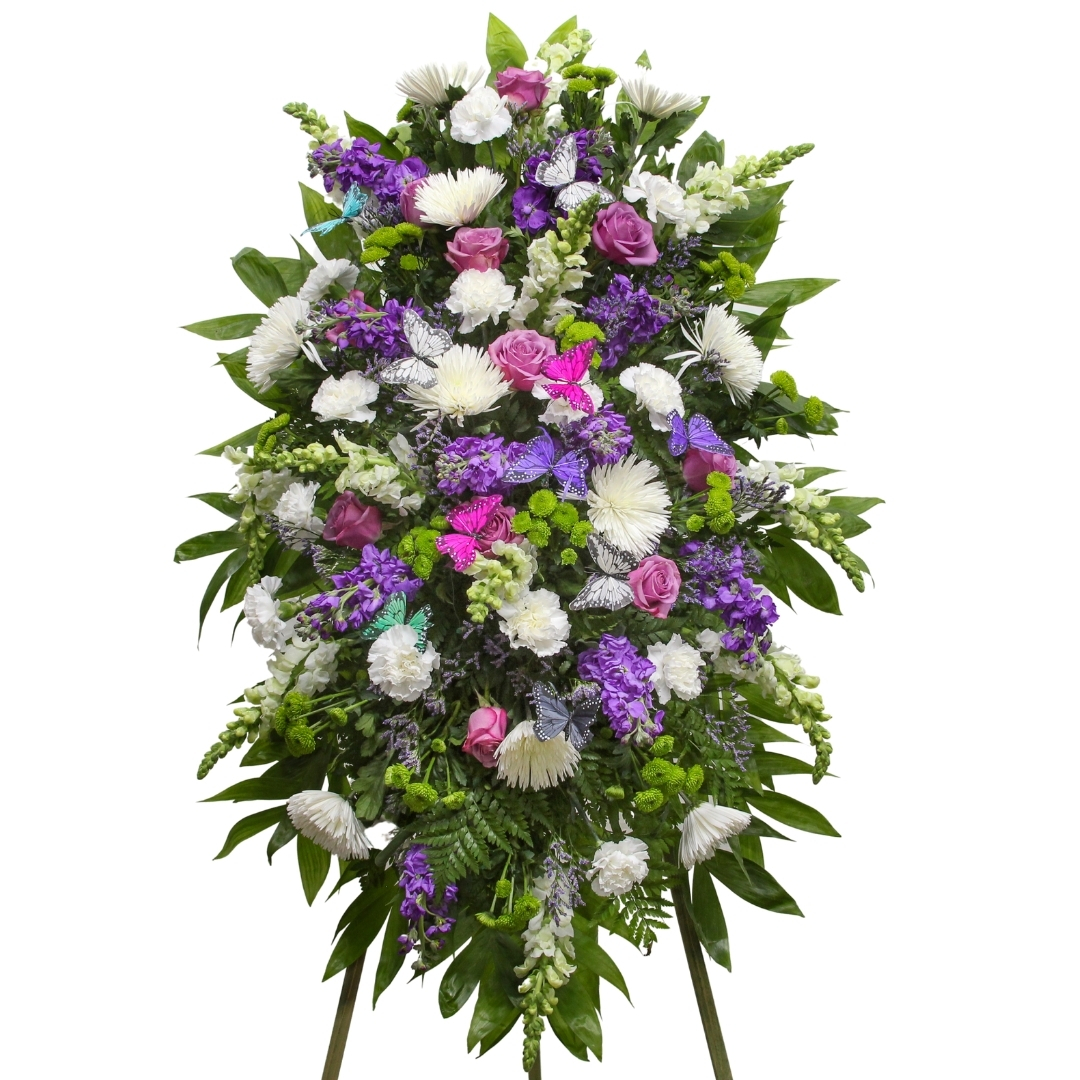 Dancing Butterflies Standing Spray