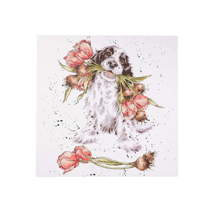 'Blooming with Love' Spaniel
