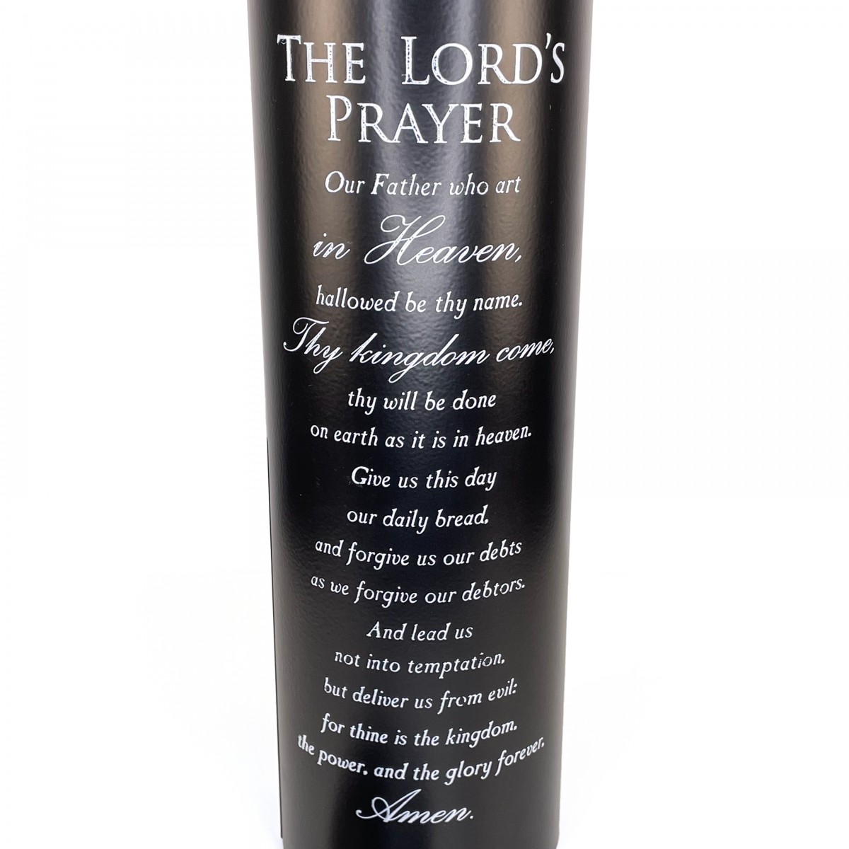 33" The Lord's Prayer Cowbell Wind Chime - Image 2