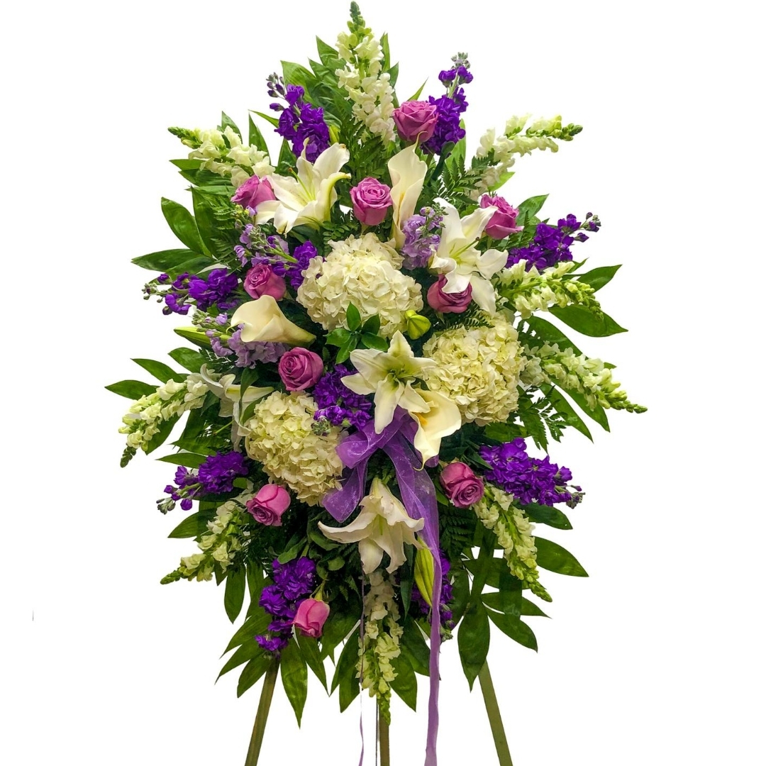 Purple & White 3 Piece Set - Image 2