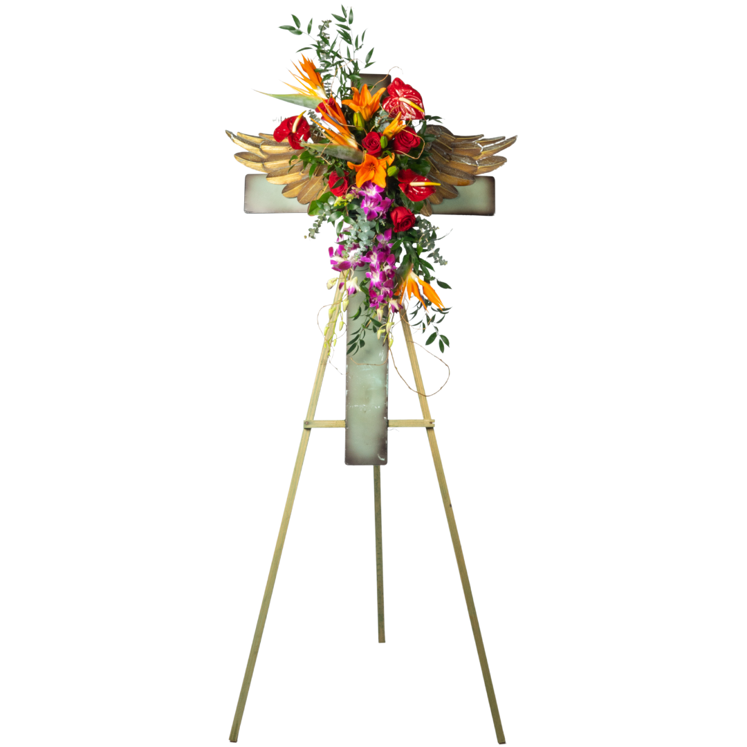 Tropical Embrace Cross - Image 2