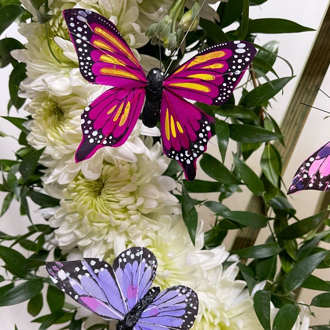 Butterflies from Heaven Wreath - Image 3