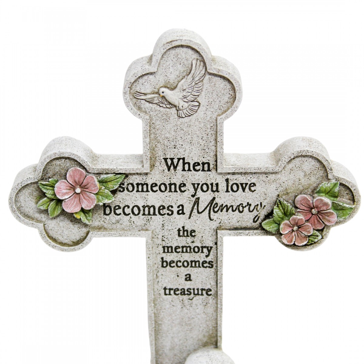 Peace Doves Memory Cross - Image 2