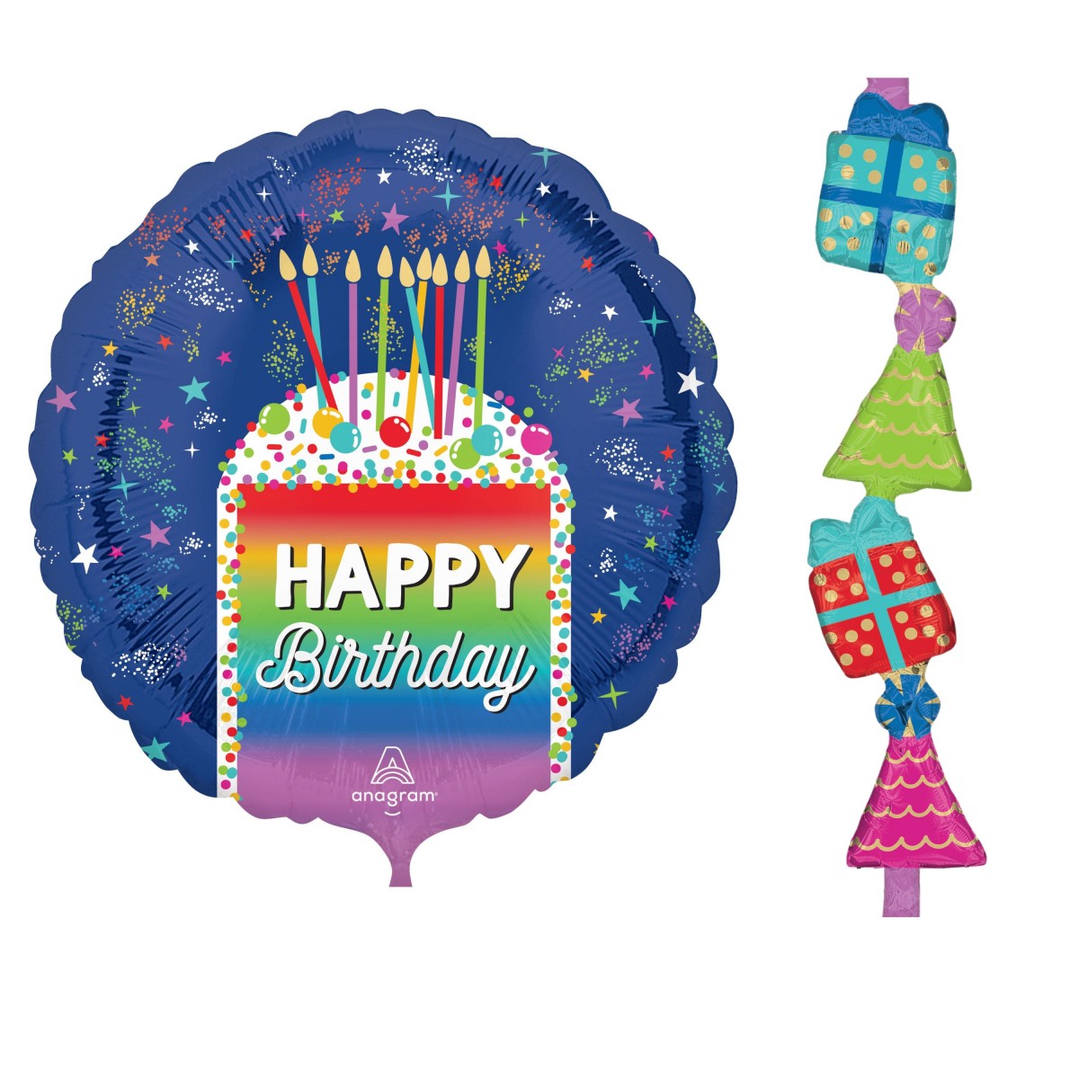 Happy Birthday Airwalker Balloon - Image 2