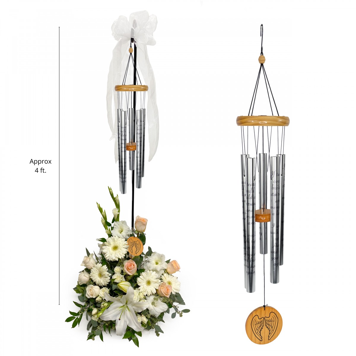 Peach & Reflection Wind Chime