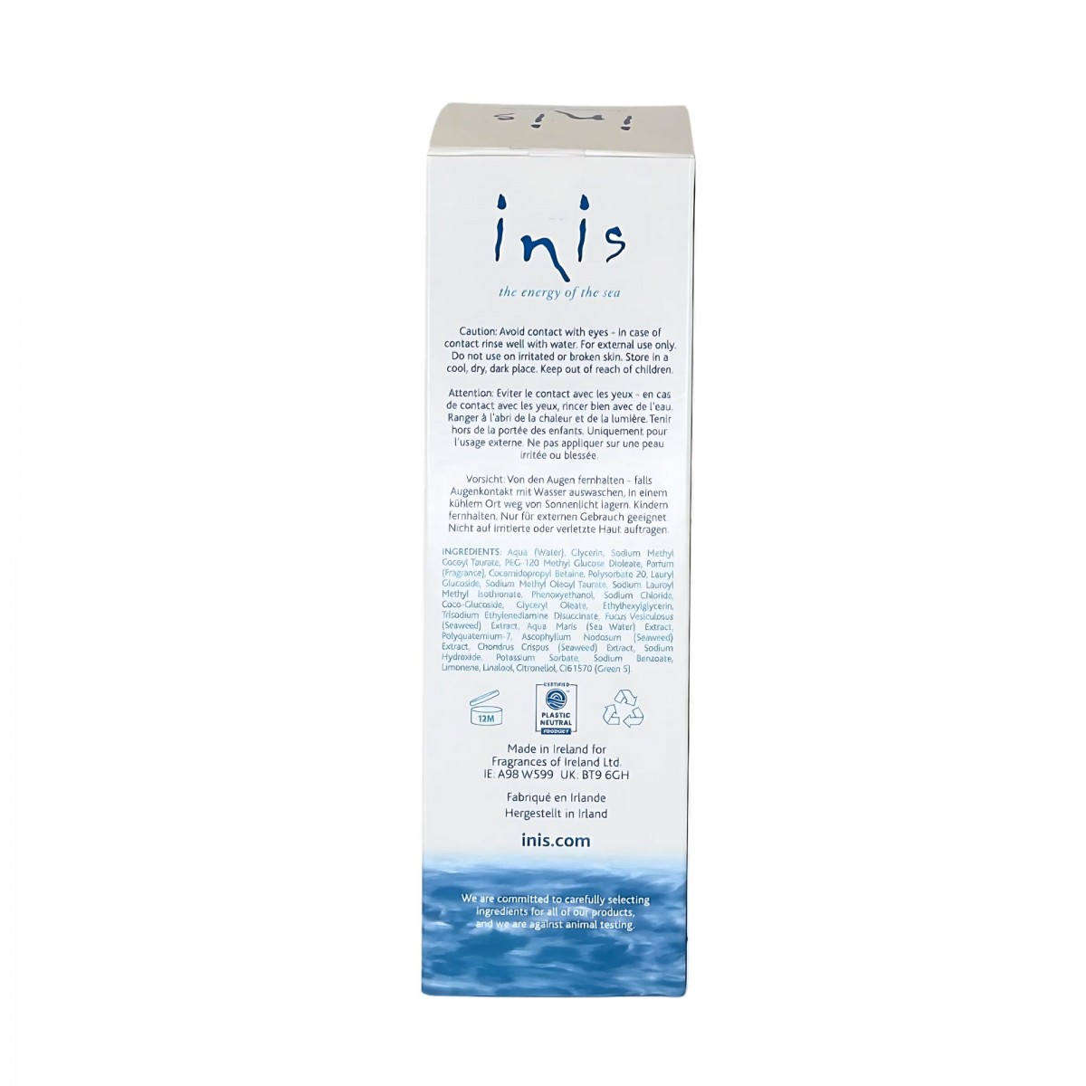 Inis Refreshing Bath & Shower Gel - Image 2