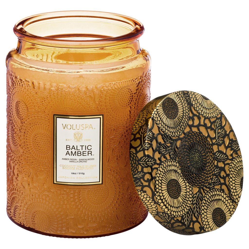 Baltic Amber Large Jar Candle - Image 2