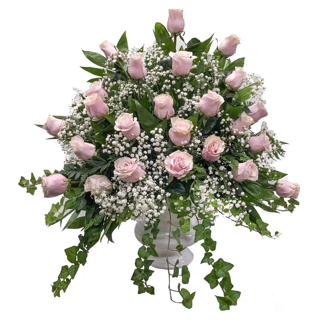 Elegant Pink Rose 3 Piece Set - Image 4