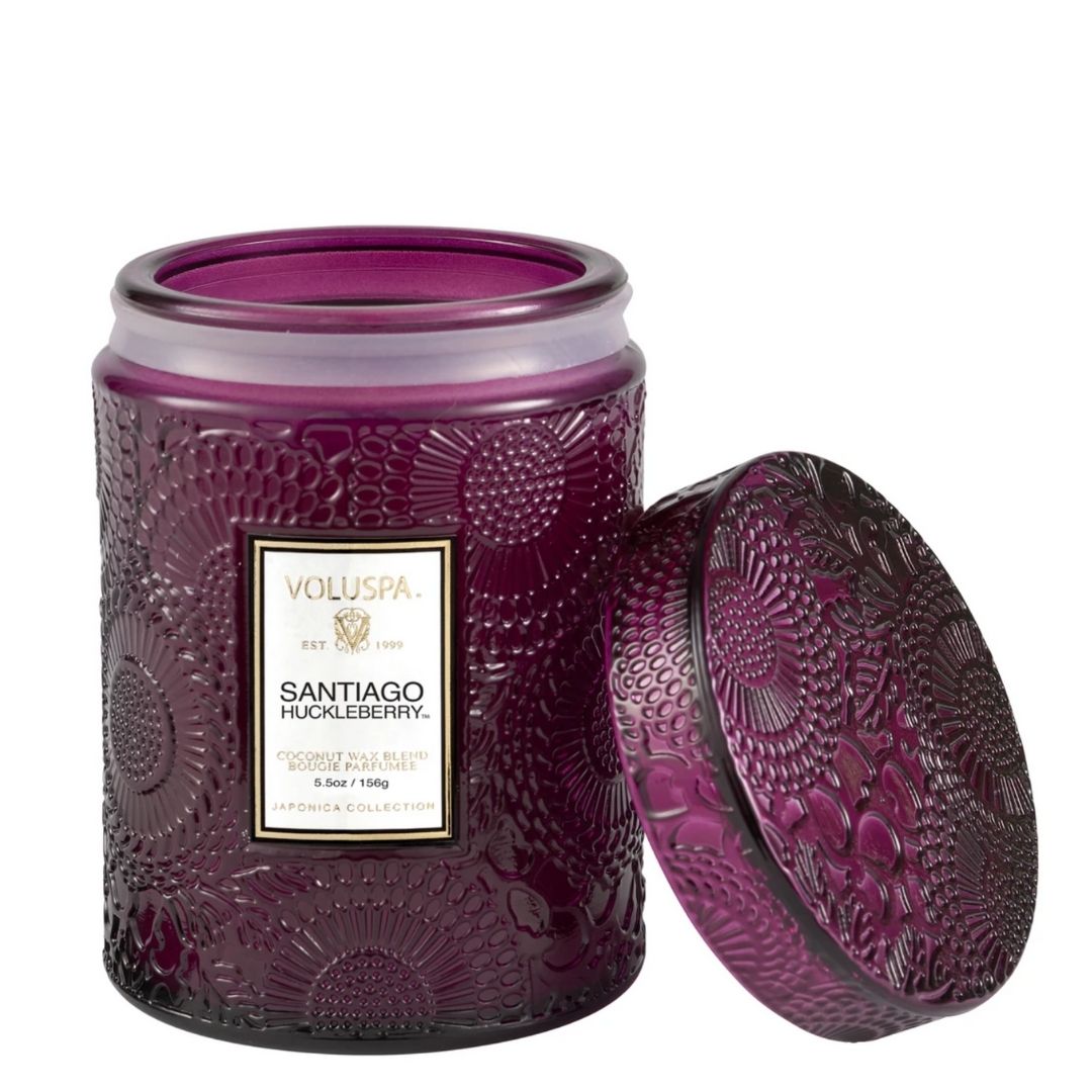 Santiago Huckleberry Small Jar Candle - Image 2