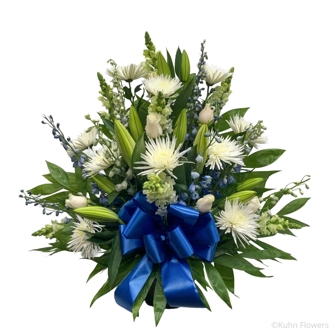 Blue Without You Floor Basket